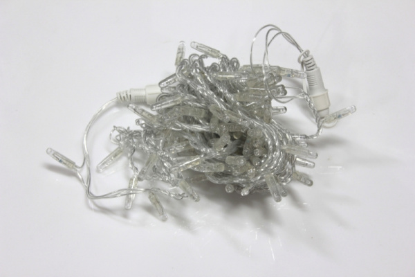 LED-PLS-200-20M-240V-M/C-F(W)-W/O мульти/белый флэш на пр. проводе (без силового шнура)С КОЛПАЧКОМ фото 3