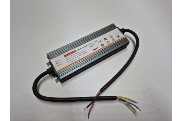 LM-100W 24V, 200-260V/24V, 4,2А, IP67. Импульсный источник питания в алюминиевом корпусе, 180х60х24м фото 1