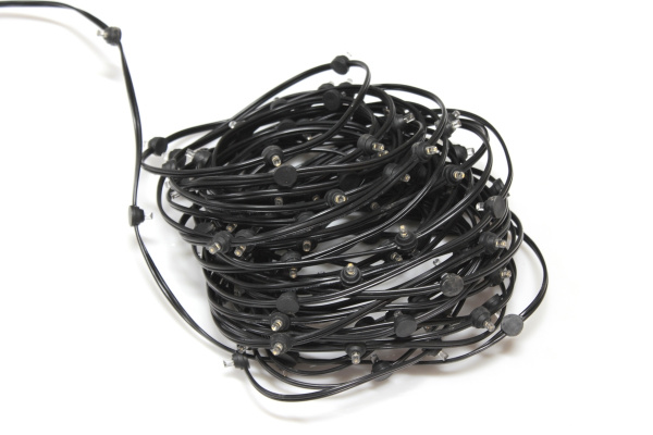 LED-LP-ZY-15CM-20M-12V-WW/BL Гирлянда клип-лайт белые теплые LED, 20м, БЕЗ БЛОКА. Neo-Neon фото 3