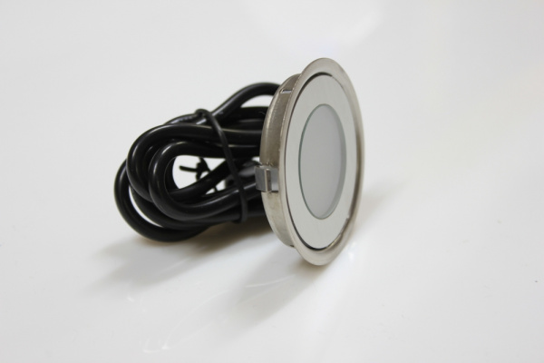 SC-B101B Yellow  LED floor light, круглый,12V,IP67 фото 2
