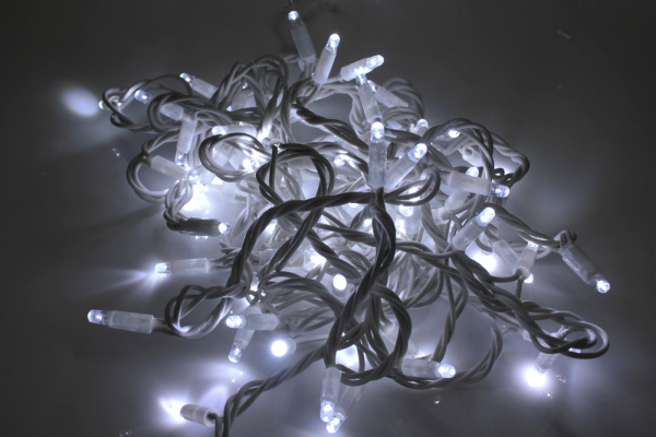 LED-PLR-192-20M-24V-CW/W-W/O (Wire 3.3mm), белый/белый провод, соед. (без шнура) 24В(Новый коннектор фото 1