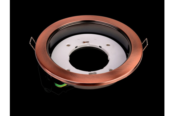 Flesi GX70 H5 светильник встр. без рефл. Черненая медь фото 1