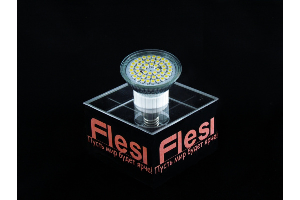 E14A-SMD48S-W  (E14, 3.2W, AC220V, White, 6500K) фото 1