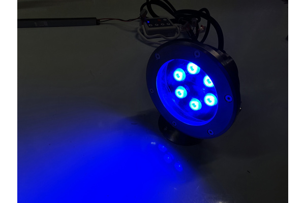 G-SDD150  подводный LED прожектор,6 LED,12V, Blue синий фото 1