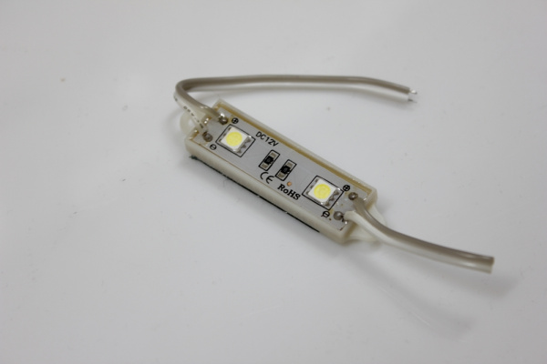 2 SMD WHITE модуль 48х10х5мм, белый фото 2