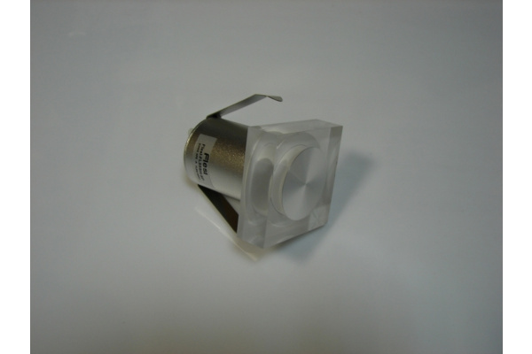 FL55SH-SP  GREEN LED свет.квад, встр. в стену 1*1W фото 3