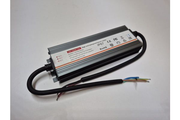 LM-100W 12V, 200-260V/12V, 8,5А, IP67. Импульсный источник питания в алюминиевом корпусе, 180х60х24м фото 1