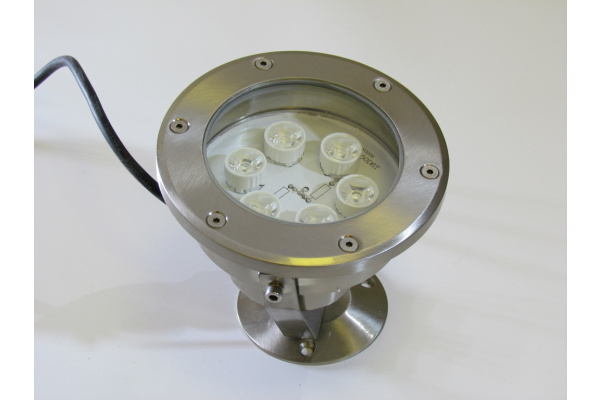 G-SDD150 подводный LEDпрожектор,6 LED*3W,12V,R/G/B фото 7