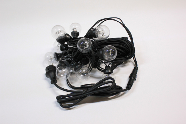 LED-2BLR-2835-50CM-10M-240V-R/BL Гирлянда Белт-лайт 10м IP65, 20 красных ламп/черный провод Neo-Neon фото 4