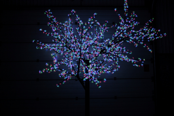 CBL-3.6-2688 RGB LED вишня H:3,6m D3,0м мульти фото 3