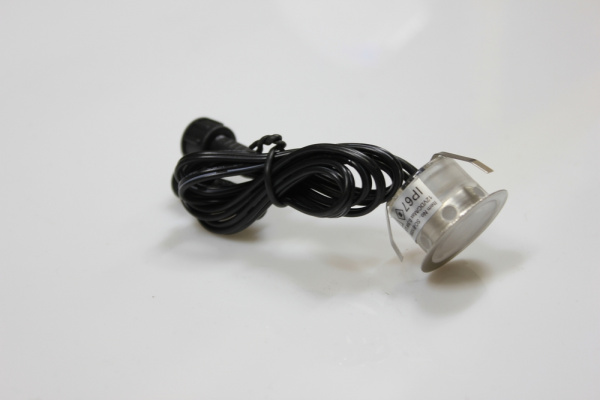 SC-B105B Yellow LED floor light, круглый,12V, IP67 фото 4