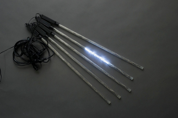 Сосульки Трубки 5шт 1М Бел. LED-PLM-SNOW-480L-1M-5-12V-W NEW! фото 1