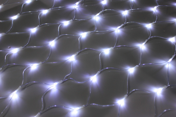 LED-SNL-540-2*4M-240V-W/C  Гирлянда Сеть 2*4м, белые LED/прозрачный провод, соединяемая Neo-Neon фото 2