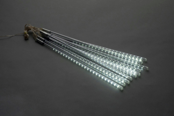 Сосульки Трубки 10шт 0,5М Бел. LED-PLM-METEOR TUBE-540(10*54SMD2835)-10-12V-W  не соединяемаяNEW! фото 1