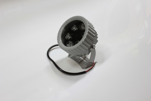 G-DT106-34-G 12V LED прожек., 6 LED CREE/1W, 12V зелёный фото 3