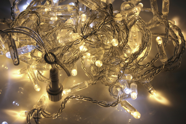 LED-PLS-100-10M-24V-WW/C-F(W)-W/O бел.Т. /прозр. пр./ бел. FLASH, (без шнура) С КОЛПАЧКОМ(НОВ КОН) фото 2