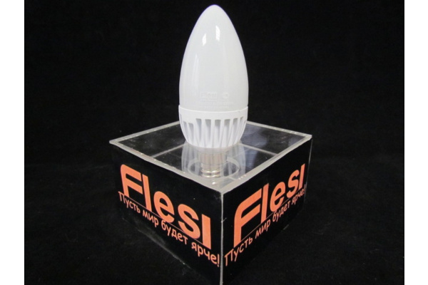 LED candle-4,5W 220V E14 3200K Свеча 4,5W, 220V фото 1