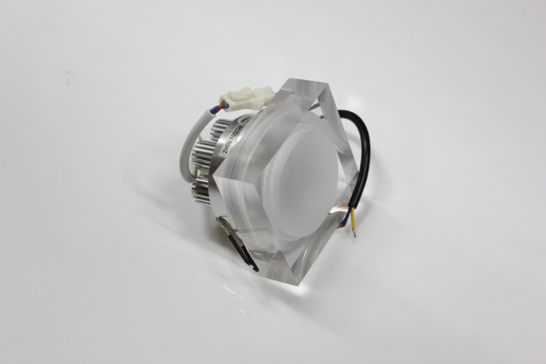 G-TH206F,LED свет,встраив,квадратный 6LED/1W,6500К фото 4