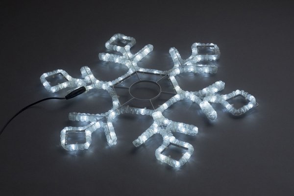 LED-XM(FR)-2D-CK012-30-W-F(W) White Снежинка 79х69см фото 2