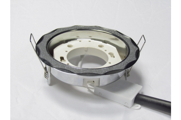 Flesi GX53 H4 свет-к встр. без рефл  Хром/Серебро фото 1
