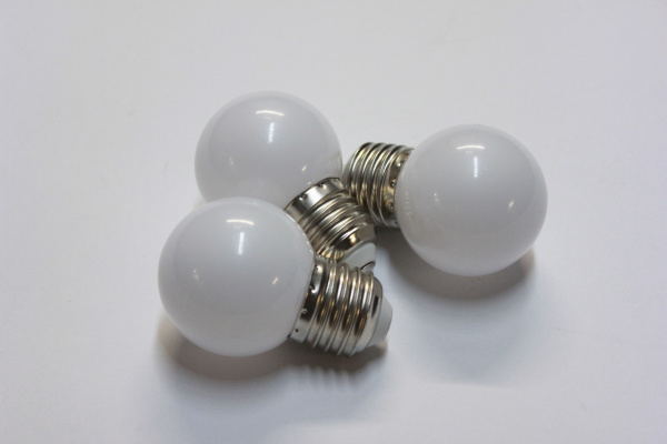 LED G45-E27-24V-W  LED лампа Е27  для Гирлянды Белт-лайт, белый цвет свечения. Neo-Neon фото 3