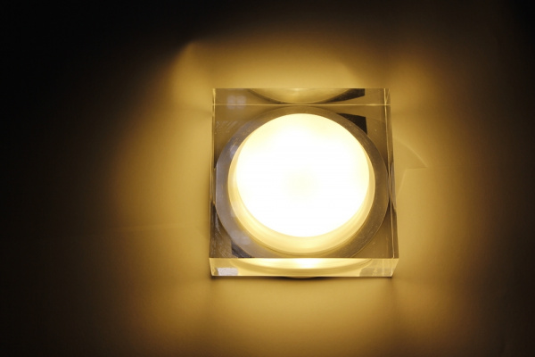 G-TH206F,LED свет,встраив,квадратный 6LED/1W,3100К фото 3