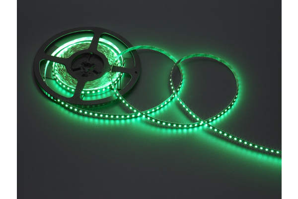 NEW FLEX-SS5600B-G-5M Гибкая LED полоса,12V, белая основа (Зеленая) фото 1