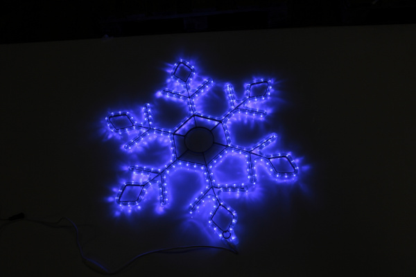 FLESI-LED-FL-SNOWFLAKE-55x55-240V-B фото 1