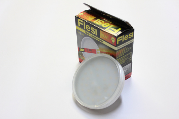 LED-GX70-20,5W 220V 3000K milky cover 42x111mm 30 000h фото 1