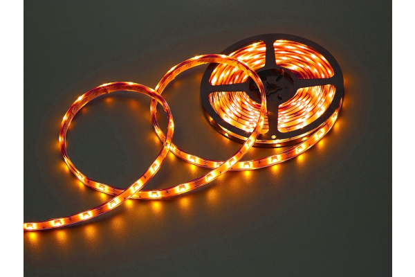 NEW FLEX-SWP5150В-Y 12V,IP67,30 SMD5050 белая основа (Желтая) фото 1