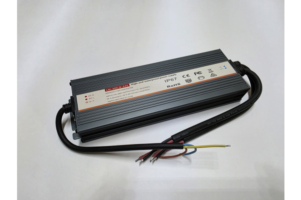 LM-300W 24V, 200-260V/24V, 1,5А, IP67. Импульсный источник питания в алюминиевом корпусе, 236х78х30м фото 1