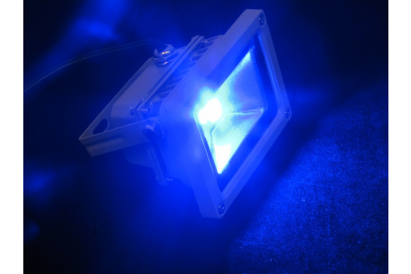 NEW TGC-10-FT-NA-B LED прожектор синий,1LED-10W,220V фото 1