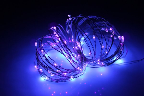 LED-DD-200-20M-12V-PURPLE, LED Роса 20м, пурпурный фото 1