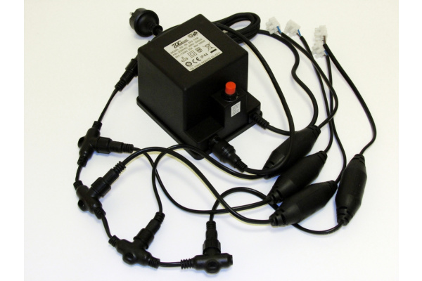 J300W (TRANSFORMER), трансформатор для LED гирлянды клип-лайт 240V/12V, 300W. Neo-Neon фото 1