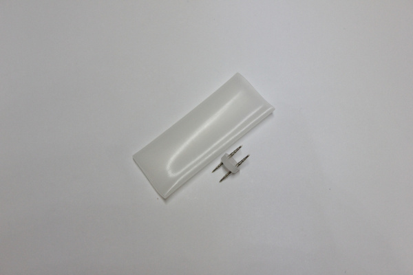 LED-DL-2W-CA-3 невидимый коннектор  для фиксинга I-прямой, D13mm с термоус. на клеевой основе фото 1