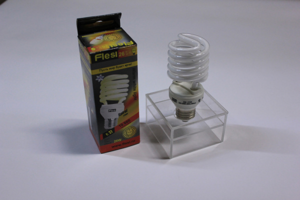 Flesi Spiral 26W Half 220V E27 2700K 123*52 фото 1