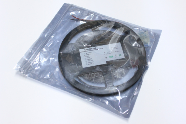 катушка 5 метров лента светодиодная FLEX-SS5300B-W-5M 60 led/m white фото 7