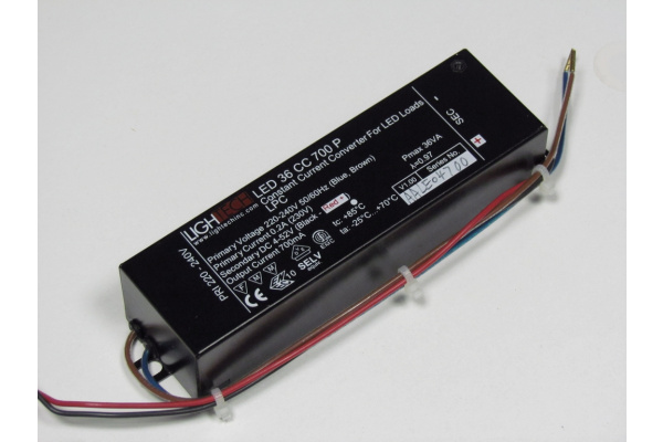 Драйвер 36W, 700mA LIGHTECH36CC700P фото 2