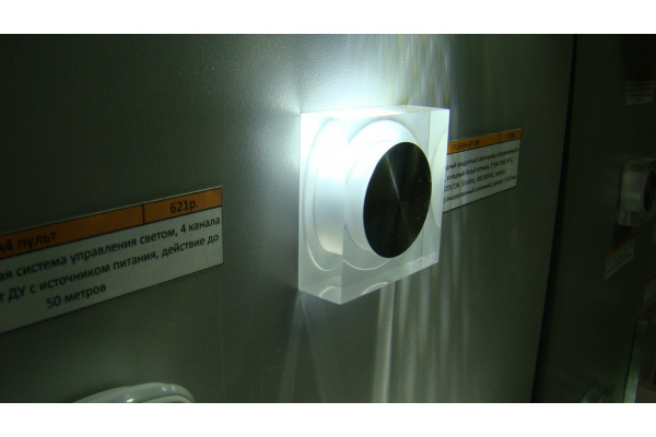 FL55SH-SP CW LED свет. квадрат, встр. в стену 1*1W фото 1