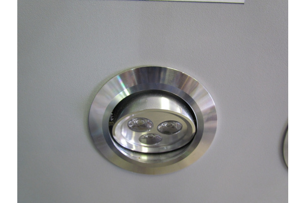 G-TH103-3100K,LEDсвет.встр.повор.круг 3LED CREE/1W фото 4