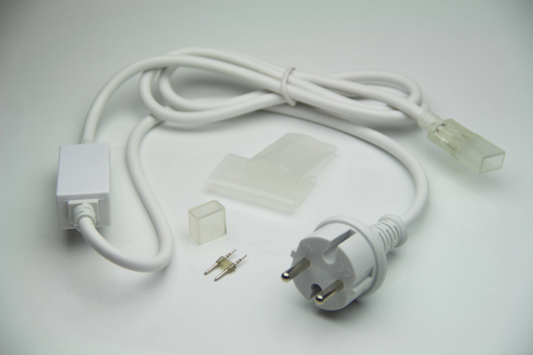 039810 TPF-220AC/DC-FX8*16D-1,5A-W Диодный мост для двустороннего гибкого неона 8х16 мм фото 1