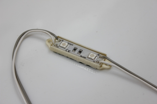 2 SMD YELLOW модуль 48х10х5мм, желтый фото 2