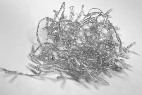 LED-PLS-192-20M-24V-R/C-F(CW)-W/O Красный/белый флэш на прозр. пр. (без шнура)С КОЛПАЧКОМ (Нов конн) фото 3