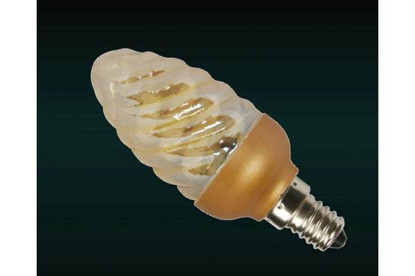 Flesi candle 9W CTG E14 2700K 98х38 свеча вит. зол фото 1