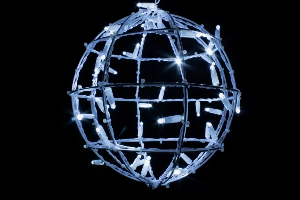 FLESI-PN 960401 Светодиодный шар 30 см, белый, 220В фото 1