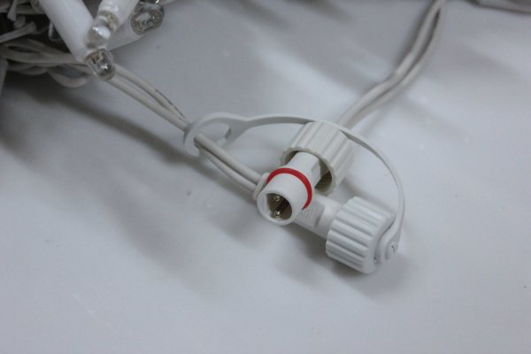 LED-PLR-192-20M-24V-CW/W-W/O (Wire 3.3mm), белый/белый провод, соед. (без шнура) 24В(Новый коннектор фото 3