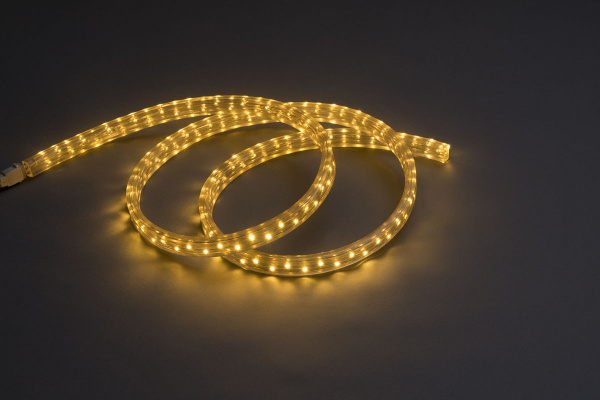 LED-CUFL-3W-100M-220V-1.67CM-W4 LED дюралайт чейзинг, белый(желтый оттенок), 11*20мм кратность 2м фото 2
