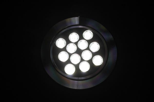 G-TH112-6300K,LEDсвет.встр.повор.круг12LED CREE/1W фото 3
