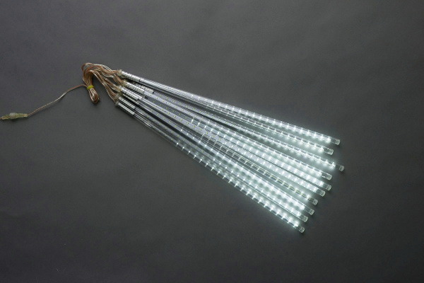 Сосульки Трубки 10шт 0,5М Бел. LED-PLM-METEOR TUBE-540(10*54SMD2835)-10-12V-W  не соединяемаяNEW! фото 2