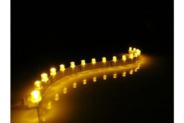 LED 18 12V 1.6W Гибкая линейка Flex (30*1 см), ж. фото 1